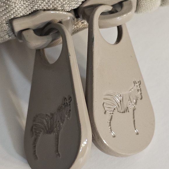 Dabney Lee Cream and Gold Polka Dot Laptop Sleeve - Picture 3 of 8